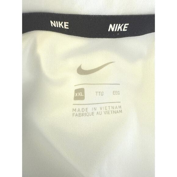 Nike Men's Clemson Tigers Striped White/Purple Polo Shirt Size XXL - Picture 5 of 7